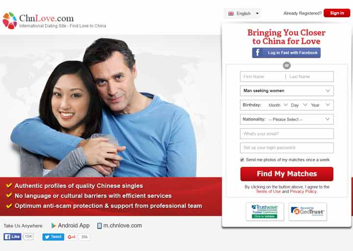 chnlove helps you meet the perfect Chinese match for you. Find your match today. Meet, chat, and date beautiful Chinese ladies looking for love.